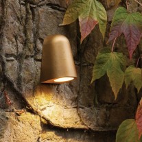 Astro Mast Wall Light Antique Brass