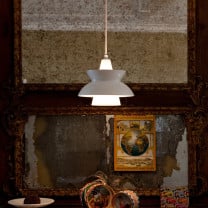White Louis Poulsen Doo-Wop Pendant 