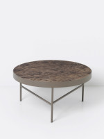 ferm LIVING Marble Table - Large brown