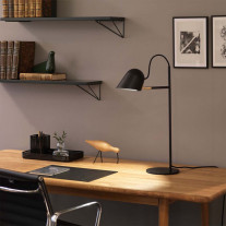 Streck Table Lamp in Black