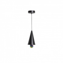 Petite Friture LED Cherry Pendant Small Black & Rainbow