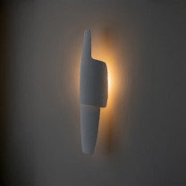 Porta Romana Neolith Wall Light in Situ - On