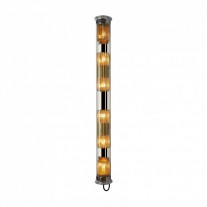 DCW éditions In The Tube 120-1300 Wall Light Gold Diffusers / Gold Reflector / Transparent Stoppers
