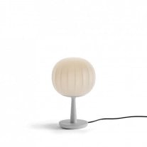 Small Lita Stemmed Table Lamp in White