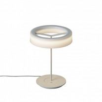 Santa & Cole Sin S Table Lamp White with Opal White Methacrylate Shade