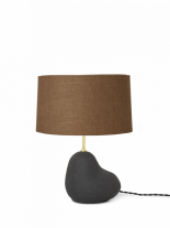ferm LIVING Hebe Small - Small black with short curry shade