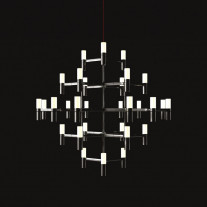 Nemo Lighting Crown Major Chandelier Matt Black