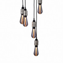 Buster + Punch Hooked 6.0 Nude Chandelier - Steel with Smoked Bulb