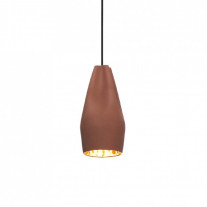 Marset Pleat Box LED Pendant Light  Terracotta Gold 13