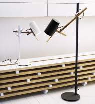 Marset Scantling P73 Floor Lamp Black