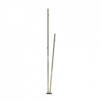 Vibia Bamboo Double LED Outdoor Floor Lamp 4811 Khaki