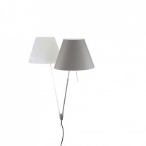 Costanza Telescopic Wall Light in Mistic White