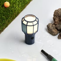 Chispa Outdoor LED Portable Lamp Blue
