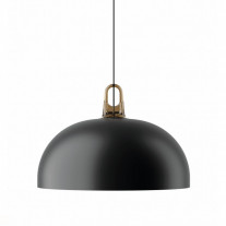 Lodes JIM Dome Pendant Honey Hook/Matte Black Diffuser