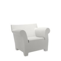 Kartell Bubble Club Armchair - Zinc White