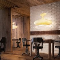 KDLN E.T.A. SAT Pendant White in Restaurant
