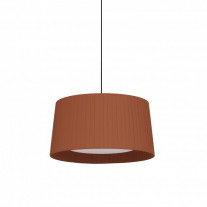 Santa & Cole GT5 Pendant Terracotta with Black Cable