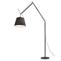 Artemide Tolomeo Mega Floor Lamp 42 Black Black