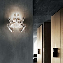 Luceplan Hope Wall Light in a Lobby