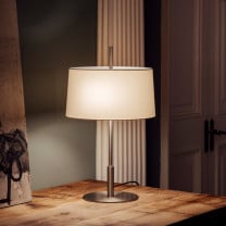 Santa & Cole Diana Table Lamp on Desk