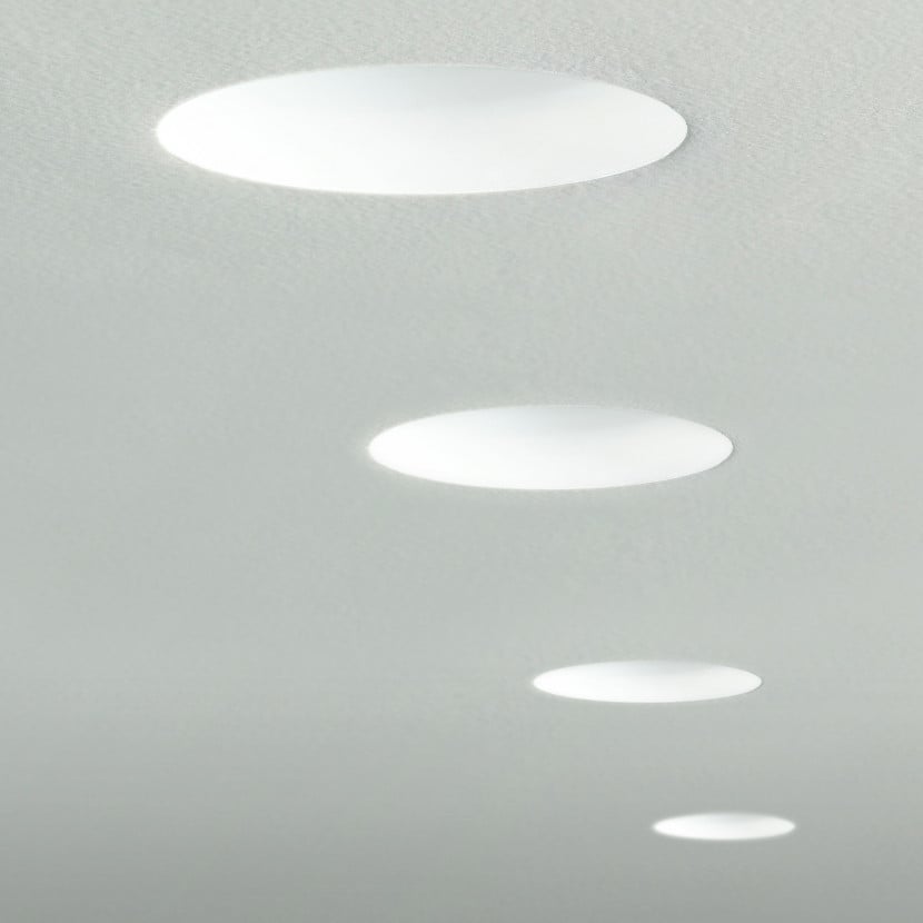 Trimless Slimline Round Fixed FireRated IP65 Recessed Light