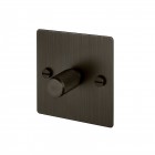 Buster and Punch 1G Dimmer Switch Smoked Bronze