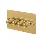Buster + Punch 4G Dimmer Switch Brass