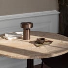 Bronze Audo Copenhagen Column Portable Table Lamp