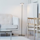 Nuura Blossi LED Floor Lamp Nordic Gold/Clear