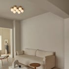 Nuura Liila Star Wall/Ceiling Light Nordic Gold/Opal White