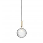 Nuura Miira 1 Large Pendant Brass/Optic Clear