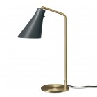 Rubn Miller Table Lamp Slate Grey Brass Base