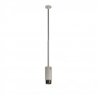 Buster + Punch Exhaust Pendant Stone/Gun Metal