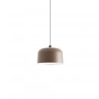 Luceplan Zile Pendant Large Matt Brick Red