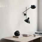 Astep VV Cinquanta Twin Wall Light Black