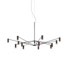 Marset The W LED Suspension Black Terracotta 4