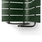 Close Up of Green OC2 Mater Ocean Bench