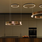 Mito Sospeso Move LED Pendant in Kitchen