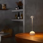White Marset Sips LED Portable Table Lamp