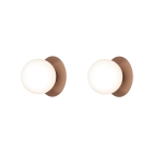 Nuura Liila 1 Wall Light - Bronze - Two Pack