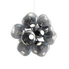  Tom Dixon Melt Burst LED Chandelier Nickel