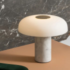 Fontana Arte Tropico LED Table Lamp Lifestyle Table