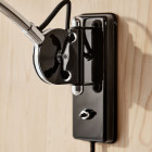FRITZ HANSEN KAISER Idell Wall Lamp Black Chrome Wall Mount