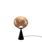 Tom Dixon Whirl Fat Cone LED Table Lamp Copper On