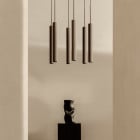 Audo Tubulaire Chandelier Lifestyle Plinth
