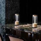 Brass Buster + Punch Takeout LED Portable Lamps