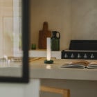 Vibia Alba LED Portable Lamp Green in Kitchen