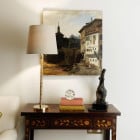 Porta Romana Holden Table Lamp at Bedside