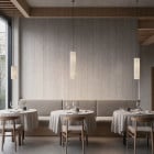 a-emotional light Núa Pendant All Sizes in Restaurant