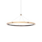 J. Adams & Co Strata Circular Pendant 1200 Satin Brass